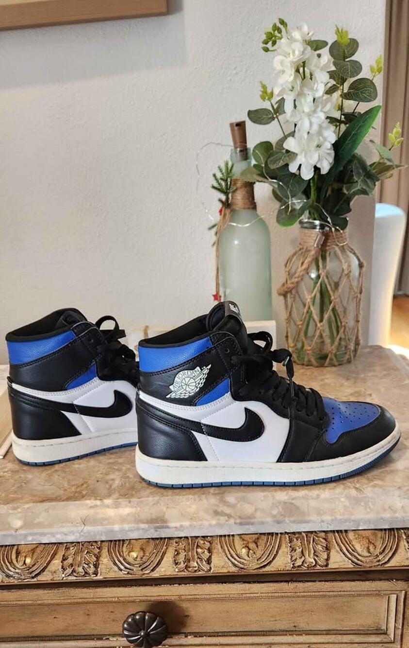 Nike Air Jordan 1 Retro High OG Royal Toe Men's 7